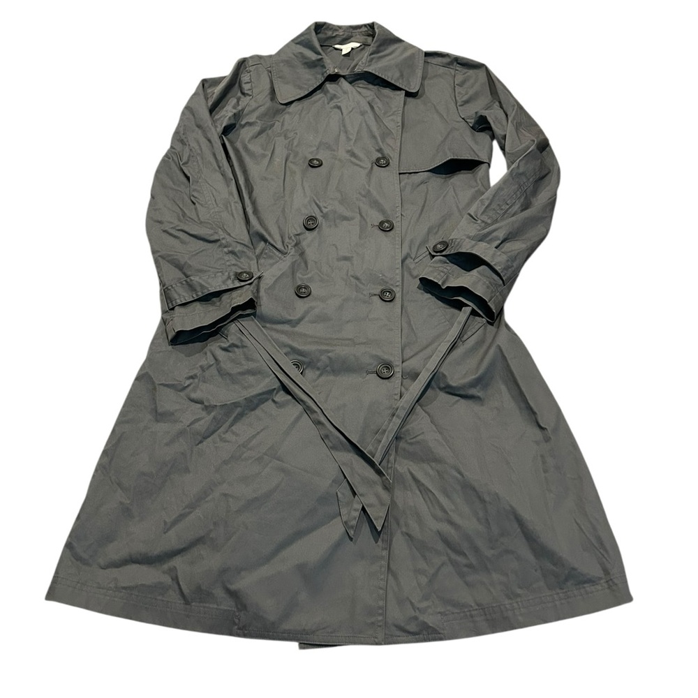 GARNET HILL gray trench